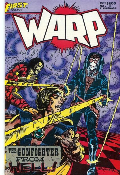 Warp To Find Infinity / Axe and Slaughter |  Issue#7 | Year:1983 | Series:  | Pub: First Comics