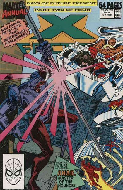X-Factor, Vol. 1 Annual Days of Future Present - Part 2: Act of Faith / Tribute the First |  Issue#5A | Year:1990 | Series: X-Factor |