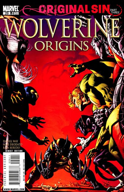 Wolverine: Origins Original Sin - Part III |  Issue#29A | Year:2008 | Series: Wolverine | Pub: Marvel Comics