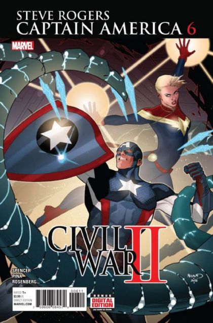 Captain America: Steve Rogers Civil War II  |  Issue#6A | Year:2016 | Series:  | Pub: Marvel Comics | Paul Renaud Regular Cover