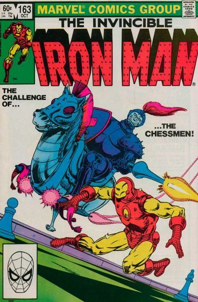 (Damaged Comic Readable/Acceptable Condtion) Iron Man, Vol. 1 Knight's Errand |  Issue#163A | Year:1982 | Series: Iron Man | Pub: Marvel Comics