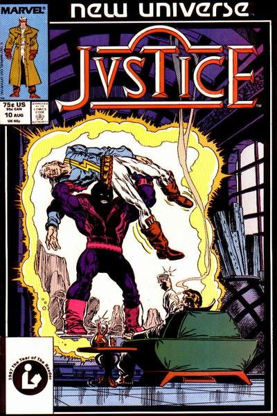 Justice (Marvel) Hour of Corruption |  Issue#10A | Year:1987 | Series: New Universe | Pub: Marvel Comics
