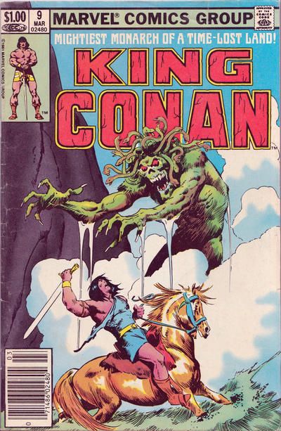 King Conan / Conan the King Bone Of The Brown Man |  Issue#9B | Year:1982 | Series: Conan | Pub: Marvel Comics
