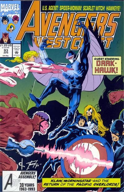 The West Coast Avengers, Vol. 2 Pax Demonica, Part 1: Demonica Calling!! |  Issue#93A | Year:1993 | Series:  |