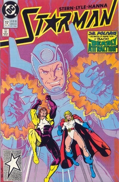 Starman, Vol. 1 Deadly Attraction |  Issue#17A | Year:1989 | Series: Starman |
