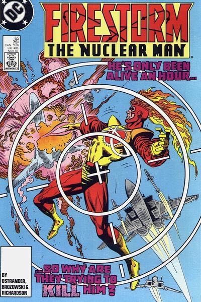 Firestorm, the Nuclear Man, Vol. 2 (1982-1990) Fallout |  Issue#65A | Year:1987 | Series: Firestorm |