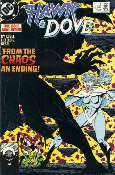 Hawk & Dove, Vol. 2 Blood Brothers |  Issue#5A | Year:1989 | Series: Teen Titans | Pub: DC Comics