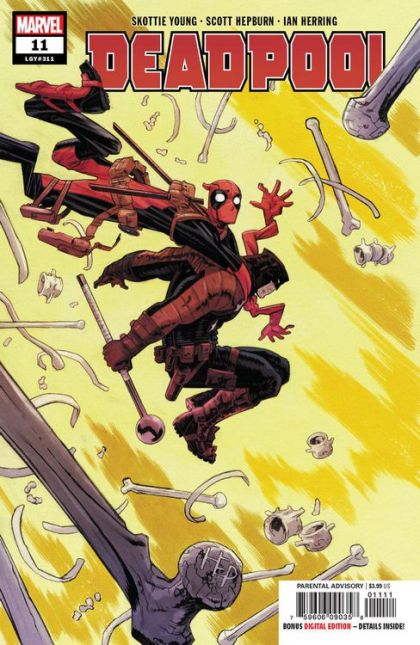 Deadpool, Vol. 6  |  Issue#11A | Year:2019 | Series: Deadpool | Pub: Marvel Comics | Regular Scott Hepburn Cover