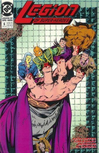 Legion of Super-Heroes, Vol. 4 The Last Days Of Daxam |  Issue#6 | Year:1990 | Series: Legion of Super-Heroes |