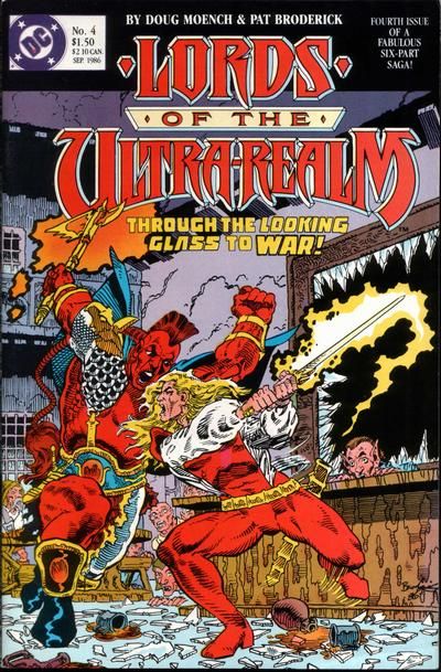 Lords of the Ultra Realm Cant IV- Split Screen |  Issue#4 | Year:1986 | Series:  | Pub: DC Comics