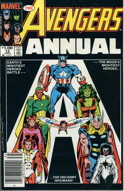 The Avengers, Vol. 1 Annual Moonrise |  Issue#12B | Year:1983 | Series: Avengers | Pub: Marvel Comics |