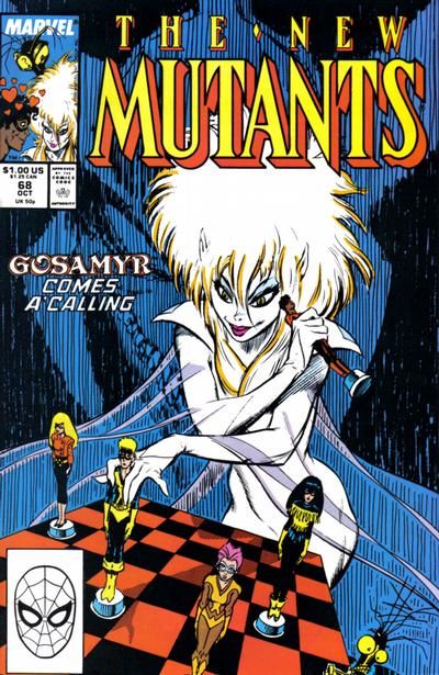 ( 1st cover app. Gosamyr ) New Mutants, Vol. 1 Illusion |  Issue