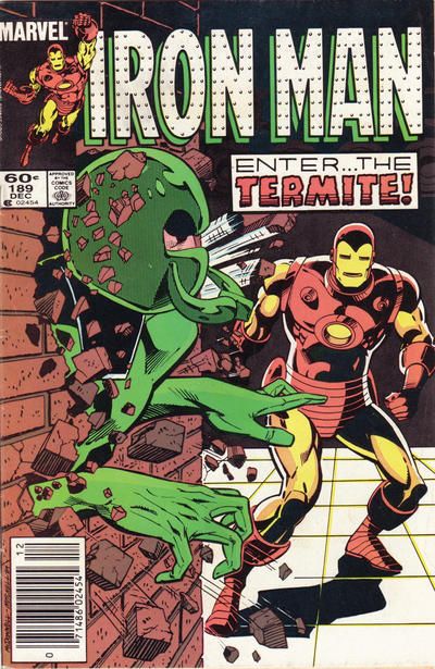 Iron Man, Vol. 1 A Thing That Bores From Within... |  Issue#189B | Year:1984 | Series: Iron Man | Pub: Marvel Comics
