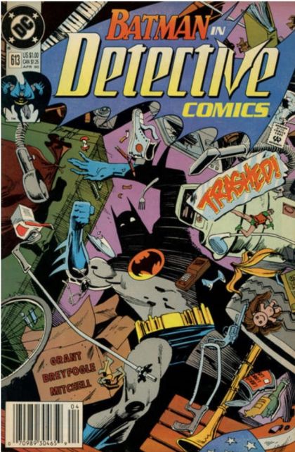 Detective Comics, Vol. 1 Trash |  Issue#613B | Year:1990 | Series: Detective Comics | Pub: DC Comics