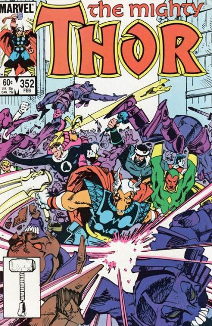 Thor, Vol. 1 Ragnarok and Ruin! |  Issue#352A | Year:1984 | Series: Thor | Pub: Marvel Comics |