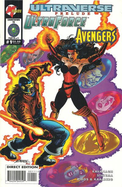 Ultraforce / Avengers Prelude The Swords Are Drawn |  Issue#1 | Year:1995 | Series:  | Pub: Malibu Comics