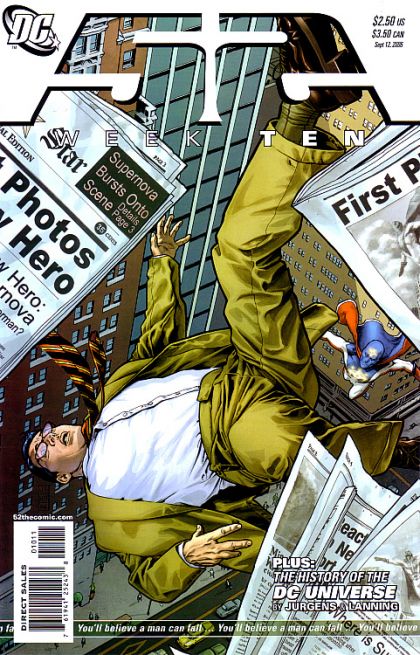 52 The History of The DCU, Part 9: Stop The Press |  Issue#10A | Year:2006 | Series:  | Pub: DC Comics