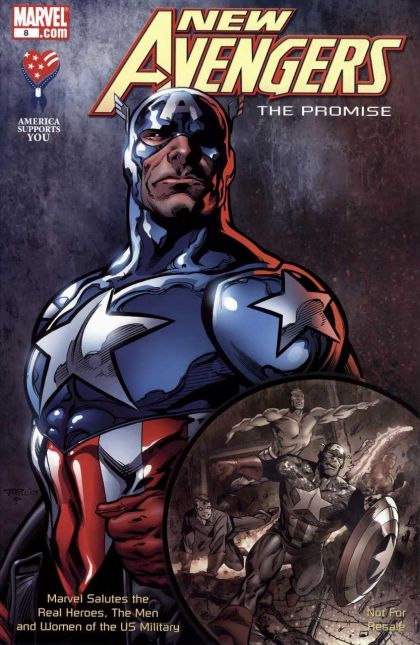 New Avengers: An Army of One New Avengers: The Promise |  Issue#8 | Year:2009 | Series:  | Pub: Marvel Comics | AAFES Exchange Giveaway
