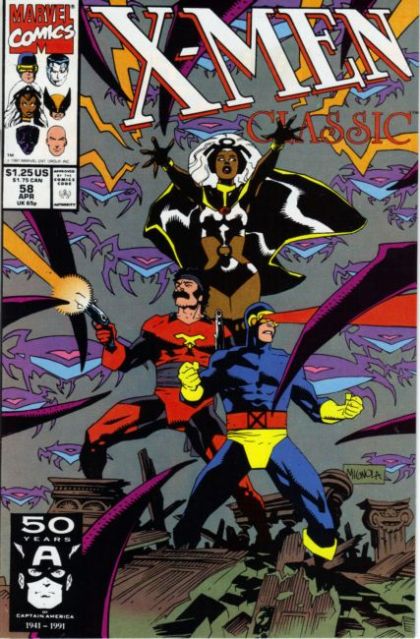 X-Men Classic Reunion |  Issue#58 | Year:1991 | Series: X-Men | Pub: Marvel Comics