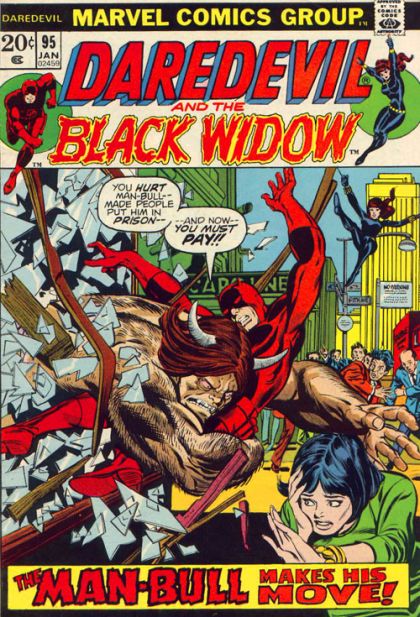 Daredevil, Vol. 1 Bullfight On The Bay! |  Issue#95A | Year:1973 | Series: Daredevil | Pub: Marvel Comics