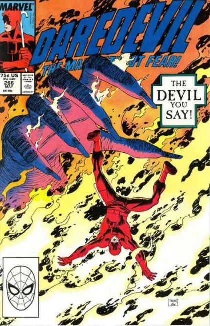 Daredevil, Vol. 1 A Beer With the Devil |  Issue#266A | Year:1989 | Series: Daredevil | Pub: Marvel Comics