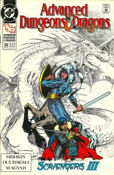 Advanced Dungeons & Dragons Scavengers, Survivors! |  Issue#26A | Year:1991 | Series: TSR | Pub: DC Comics |