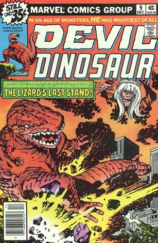 Devil Dinosaur The Witch and the Warp |  Issue#9 | Year:1978 | Series:  | Pub: Marvel Comics