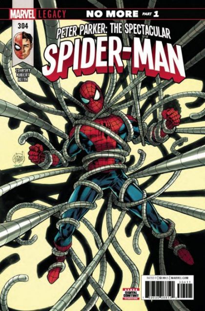 Peter Parker: The Spectacular Spider-Man No More, Part 1 |  Issue#304 | Year:2018 | Series:  |