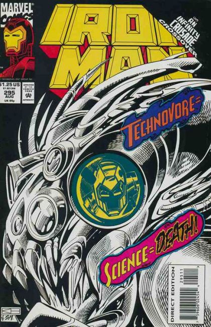 Iron Man, Vol. 1 Infinity Crusade - Into The Void |  Issue#295A | Year:1993 | Series: Iron Man |