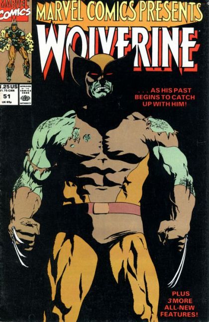 Marvel Comics Presents, Vol. 1 The Wilding / A Family Affair, Part 1: Face-Off / Part 2: Bad Blood / the Other Way Out / the Straight Approach |  Issue#51A | Year:1990 | Series:  | Pub: Marvel Comics