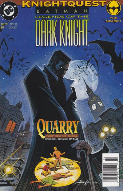 Batman: Legends of the Dark Knight Knightquest: The Search - Quarry, Part 1 |  Issue#59B | Year:1994 | Series:  | Pub: DC Comics