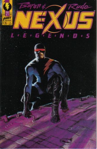 Nexus Legends The Battle for Ylum |  Issue#21 | Year:1991 | Series: Nexus | Pub: First Comics