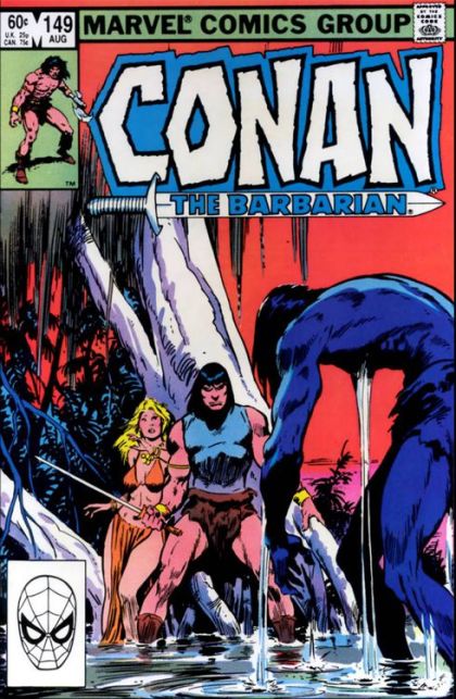 Conan the Barbarian, Vol. 1 Deathmark |  Issue#149A | Year:1983 | Series: Conan | Pub: Marvel Comics |