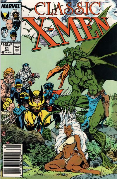 X-Men Classic Desolation / Mother of the Bride |  Issue#20B | Year:1988 | Series: X-Men | Pub: Marvel Comics | Newsstand Edition