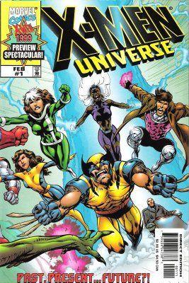 X-Men Universe: Past, Present and Future  |  Issue#1 | Year:1999 | Series: X-Men | Pub: Marvel Comics