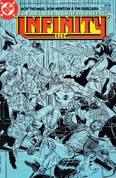 Infinity Inc., Vol. 1 Press Conference |  Issue#12 | Year:1985 | Series: Infinity Inc. |
