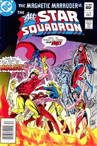All-Star Squadron The Magnetic Marauder! |  Issue#16B | Year:1982 | Series:  |