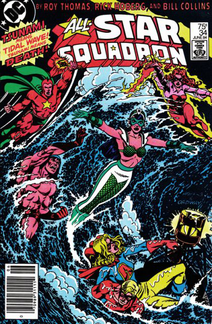 All-Star Squadron Crisis on Earth-X, The Wrath of Tsunami! |  Issue
