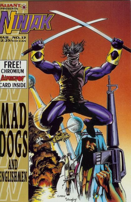 Ninjak, Vol. 1 Mad Dogs and Englishmen |  Issue#13 | Year:1995 | Series: Ninjak | Pub: Valiant Entertainment