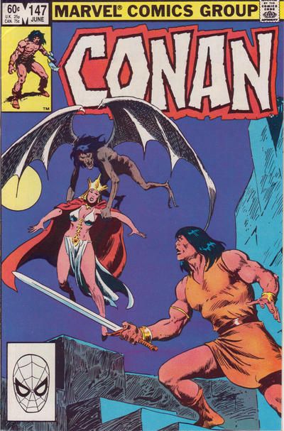 Conan the Barbarian, Vol. 1 Tower of Mitra |  Issue#147A | Year:1983 | Series: Conan | Pub: Marvel Comics