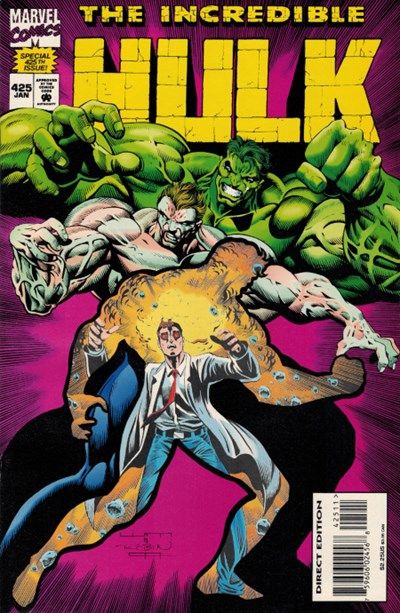 The Incredible Hulk  |  Issue#425A | Year:1995 | Series: Hulk | Pub: Marvel Comics | Direct Edition No Hologram