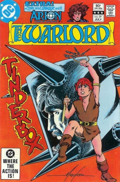 Warlord, Vol. 1 Tinderbox / Of Lovers and Demons and Sorcerous Things |  Issue#59A | Year:1982 | Series: Warlord | Direct Edition