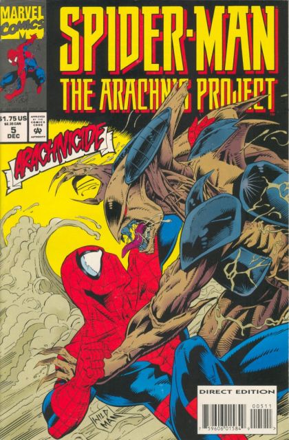 Spider-Man: The Arachnis Project The Arachnis Project: Part Five |  Issue#5A | Year:1994 | Series: Spider-Man | Pub: Marvel Comics