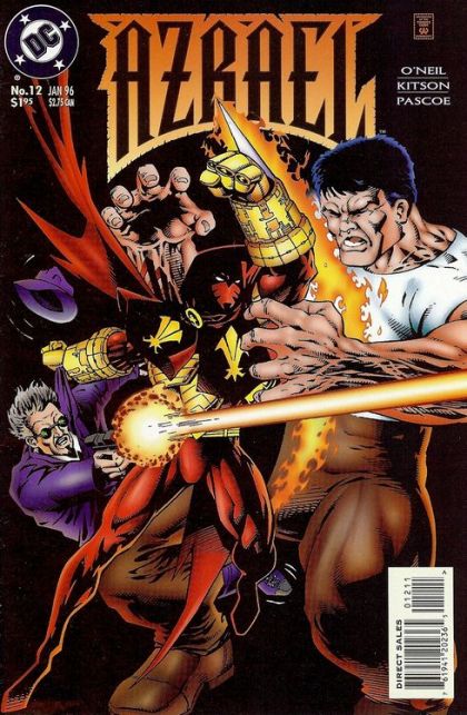 Azrael, Vol. 1 Azrael Rising, Part Two |  Issue#12A | Year:1995 | Series:  | Pub: DC Comics