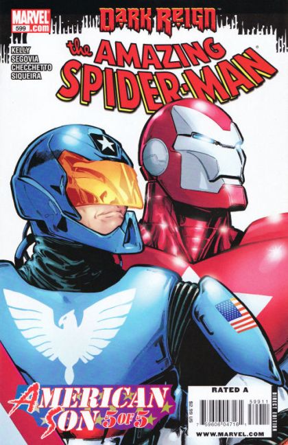 The Amazing Spider-Man, Vol. 2 Dark Reign - American Son, Conclusion |  Issue#599A | Year:2009 | Series: Spider-Man |