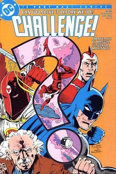 DC Challenge A Matter of Anti Matter |  Issue#6 | Year:1986 | Series: DC Challenge | Pub: DC Comics