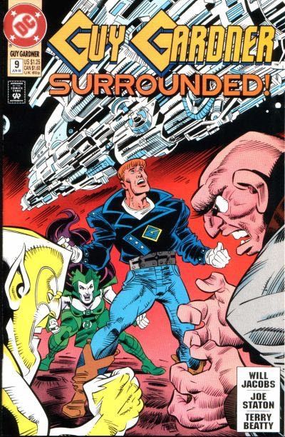 Guy Gardner: Warrior The Medusa Plague |  Issue#9A | Year:1993 | Series: Guy Gardner | Pub: DC Comics