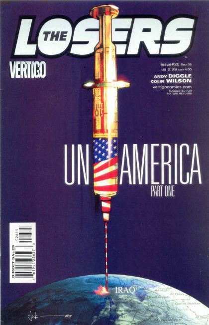 The Losers Unamerica, Part One |  Issue#26 | Year:2005 | Series: The Losers | Pub: DC Comics