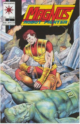 Magnus Robot Fighter, Vol. 1 Exemplar |  Issue#26 | Year:1993 | Series: Magnus Robot Fighter | Pub: Valiant Entertainment