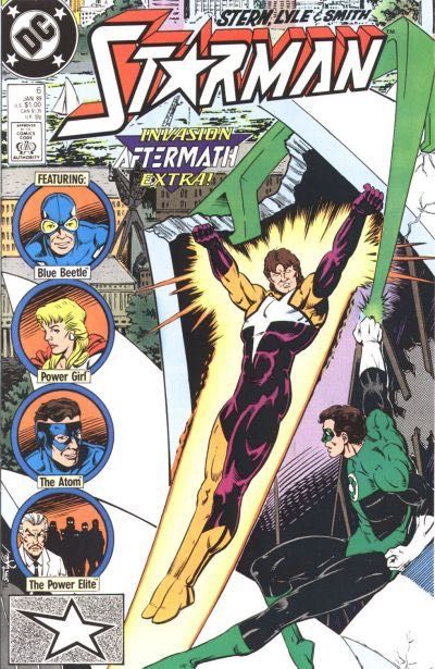 Starman, Vol. 1 Invasion - Fortunes of War |  Issue#6A | Year:1989 | Series: Starman |